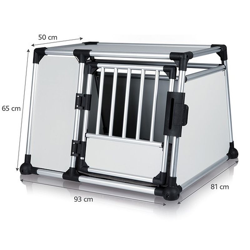 Transportbox, Aluminium, 93 x 64 x 81 cm