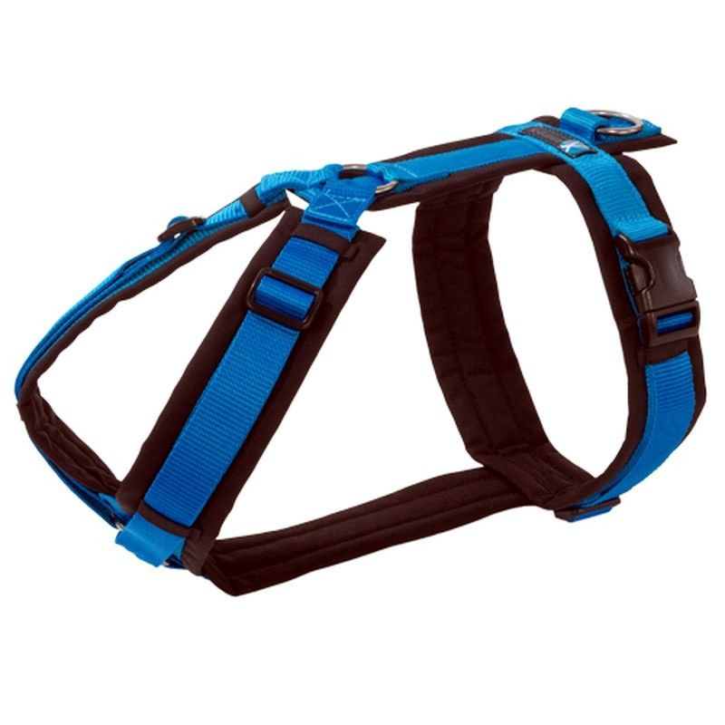 Anny-x Brustgeschirr Fun, Gr. XXS, schwarz/blau