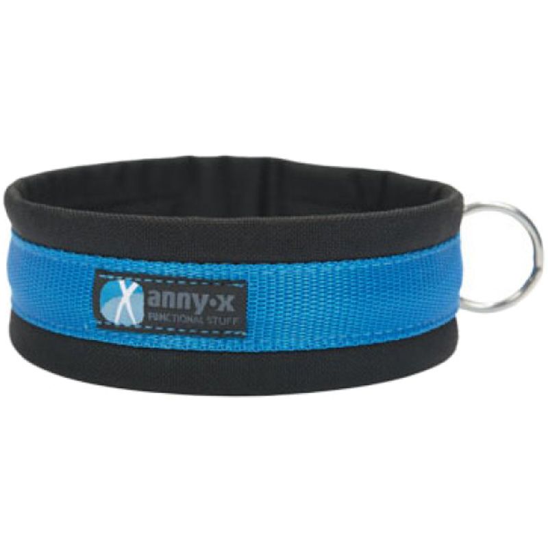 Anny-x Steckhalsband Fun, Gr.3: 32-38cm, schwarz/blau