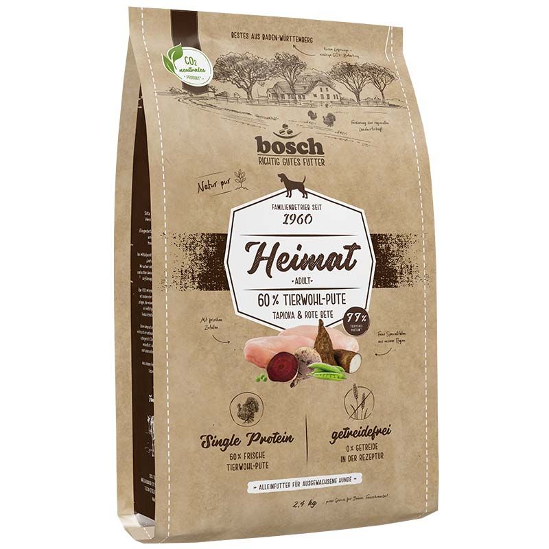 Bosch Heimat Adult mit frischer Tierwohl-Pute 2,4kg