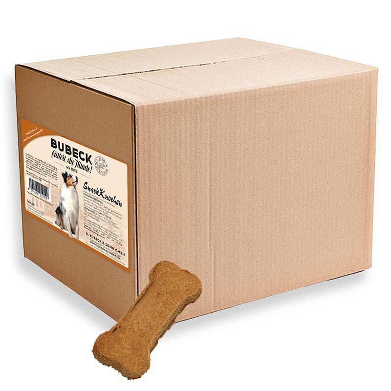 Bubeck Snack Knochen 10 kg Karton