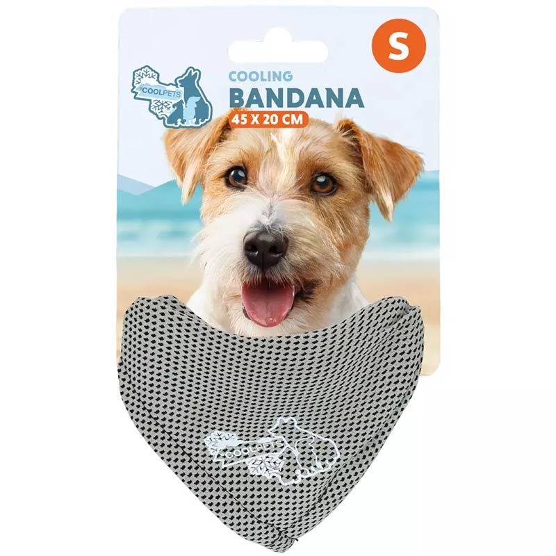 Coolpets Cooling Bandana Gr. S: 45x20cm, beige
