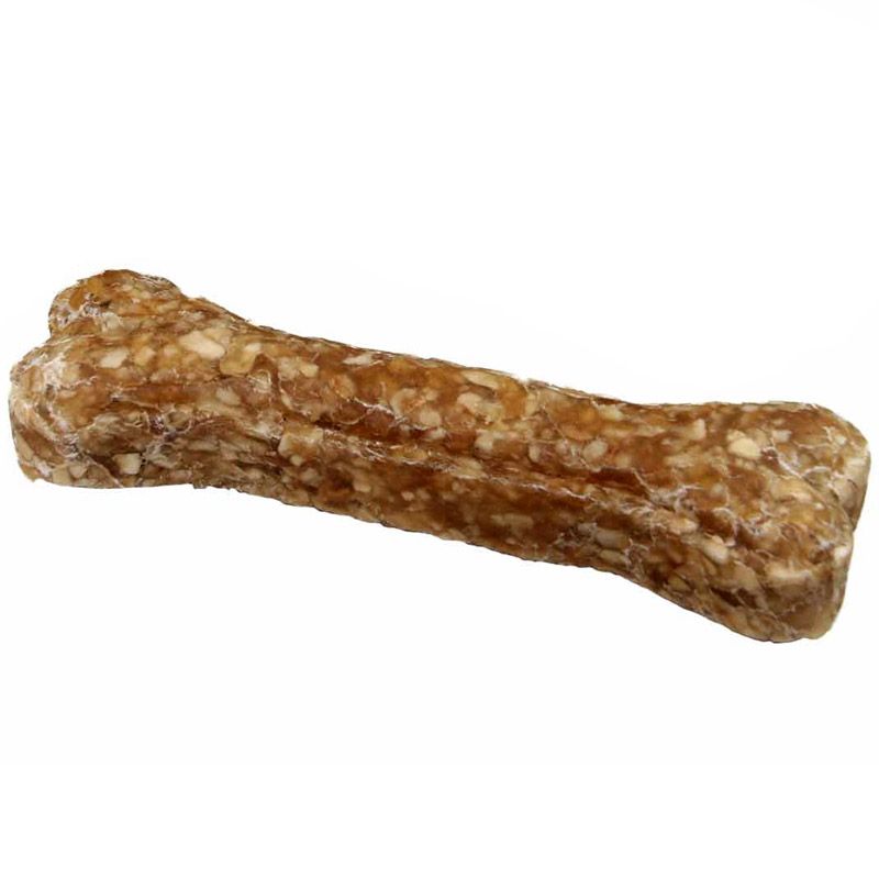 DOGBOSS Natur Kauknochen Welpe/Senior Ente+Apfel 12cm (55g)