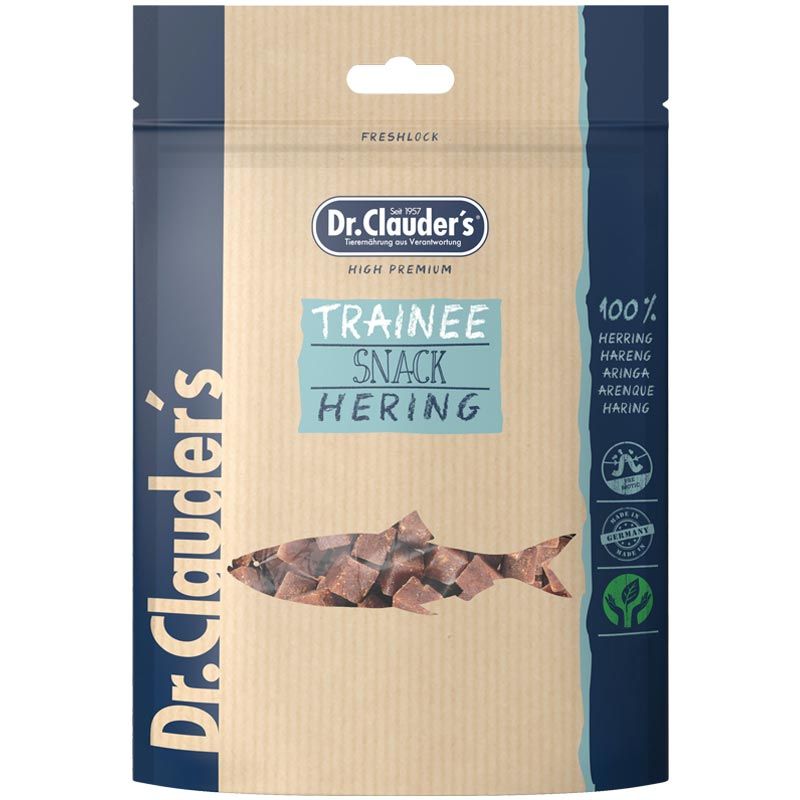 Dr. Clauders Trainee Snack Hering 80g