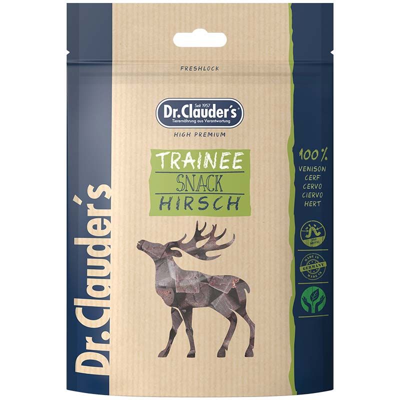 Dr. Clauders Trainee Snack Hirsch 80g