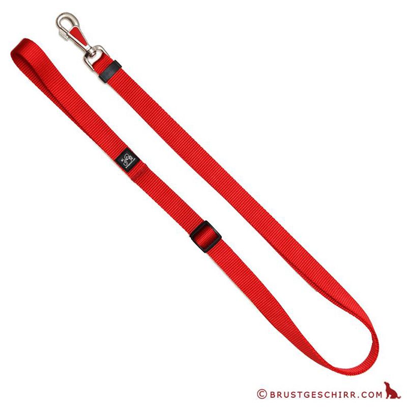 Kombileine einfarbig 20mm/100-200 cm ROT