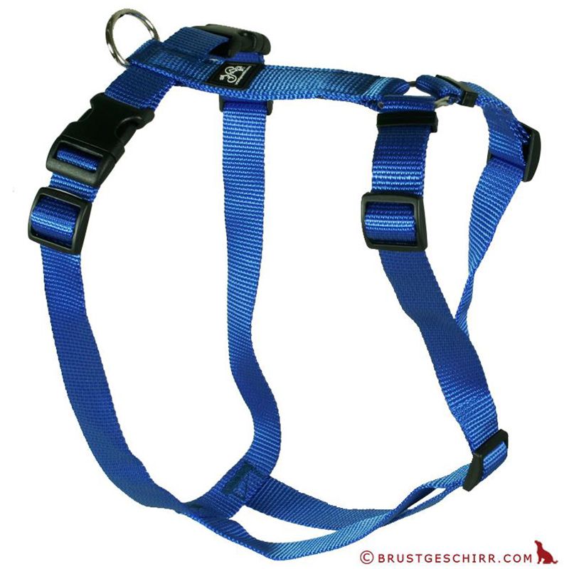 Feltmann Kreuzgeschirr 25mm/75-100cm BLAU
