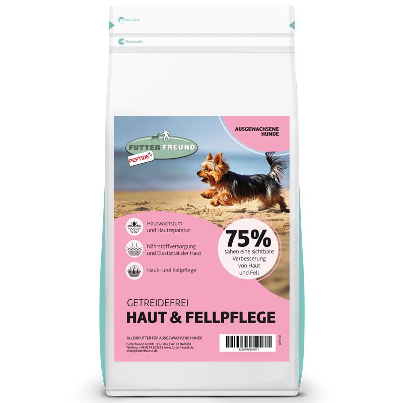 Futterfreund Peptide+ Haut- und Fellpflege 100g Probe