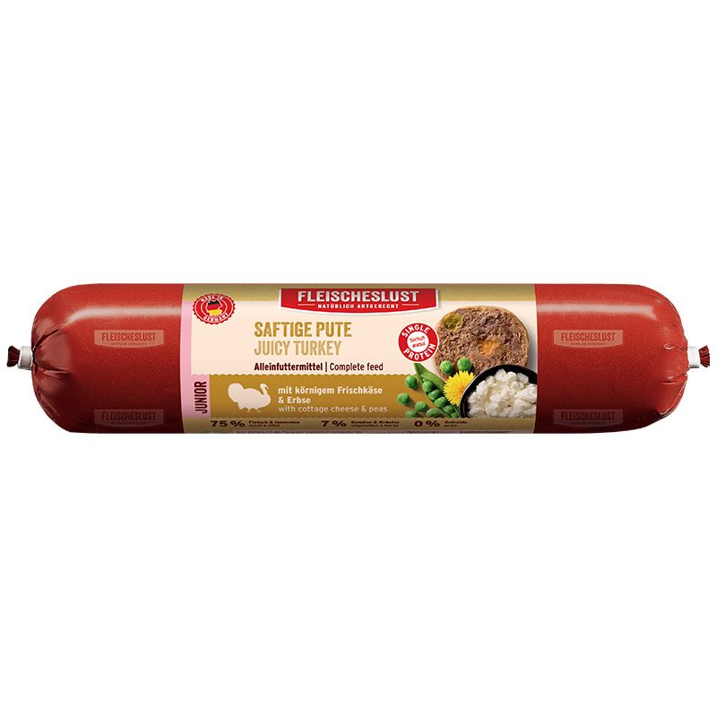Fleischeslust Junior Saftige Pute 400g