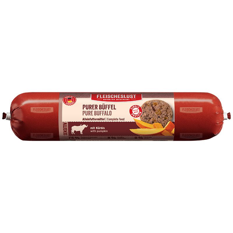 Fleischeslust Sensitiv Purer Büffel 400g