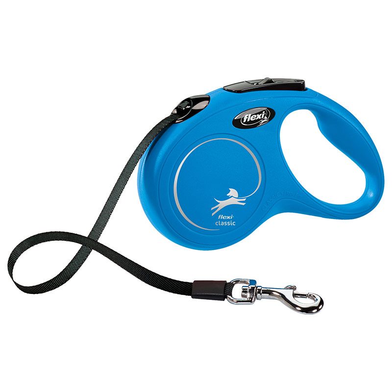 flexi New CLASSIC, Gurt, L: 5 m, blau
