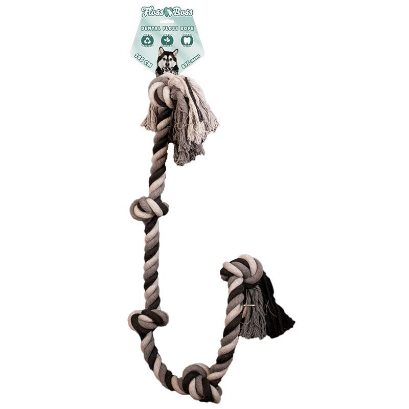 Floss Boss Dental Rope, 5 Knoten, 145cm