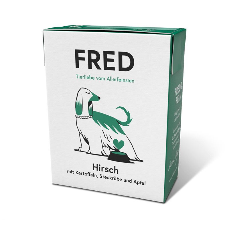 FRED Hirsch mit Kartoffeln + Steckrübe 190g