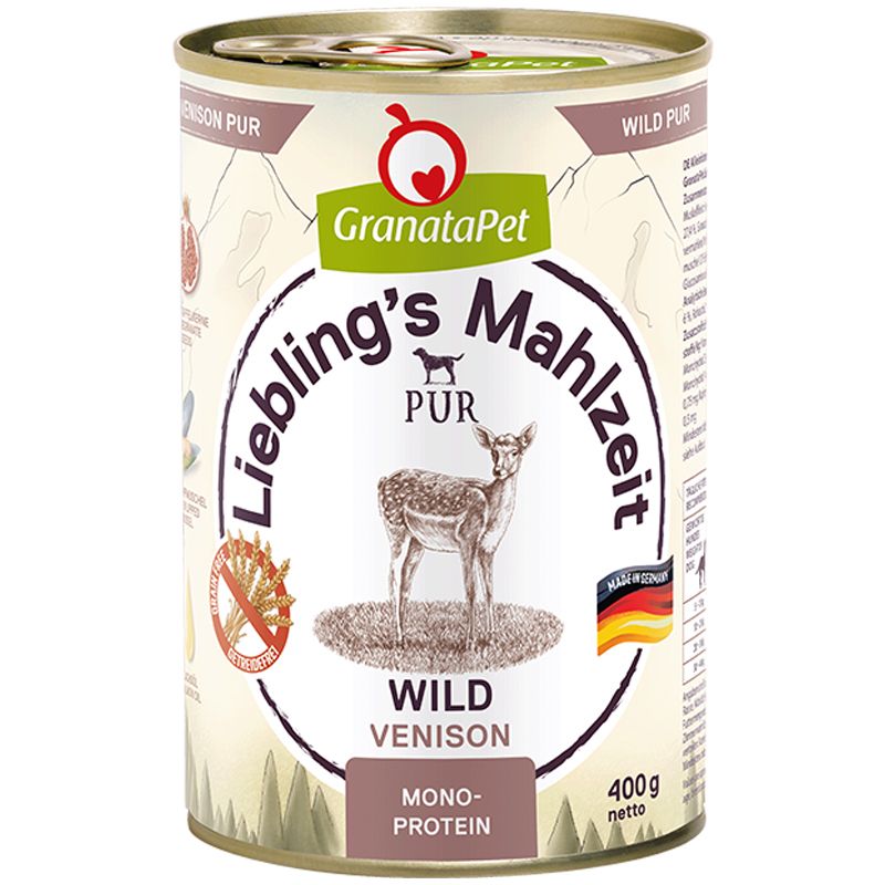 Granatapet Lieblingsmahlzeit Wild PUR 400g