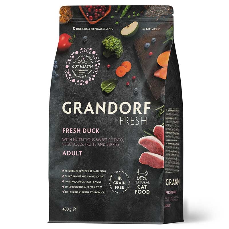 Grandorf Katze Fresh Adult Frische Ente 400g