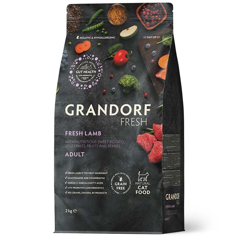 Grandorf Katze Fresh Adult Frisches Lamm 2 kg