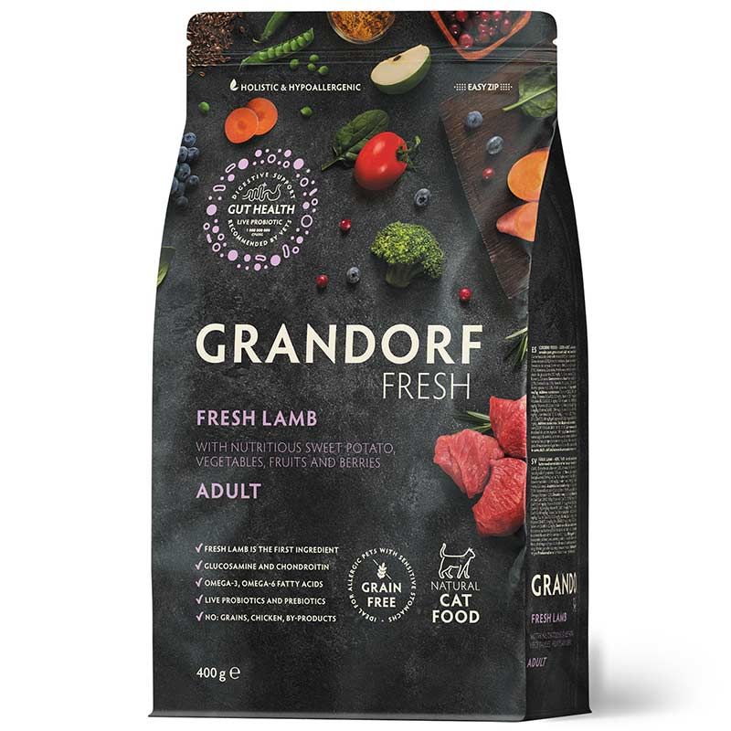 Grandorf Katze Fresh Adult Frisches Lamm 400g