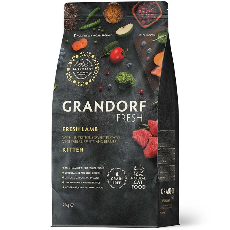 Grandorf Katze Fresh Kitten Frisches Lamm 2 kg