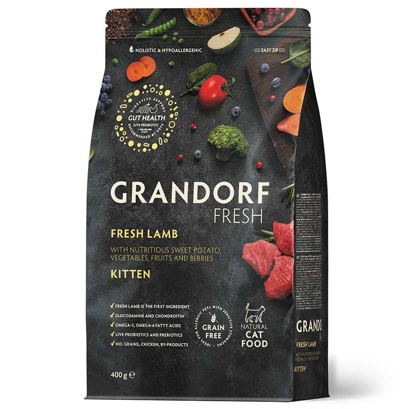 Grandorf Katze Fresh Kitten Frisches Lamm 400g