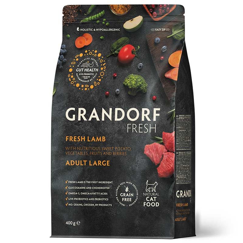 Grandorf Katze Fresh Large Frisches Lamm 400g
