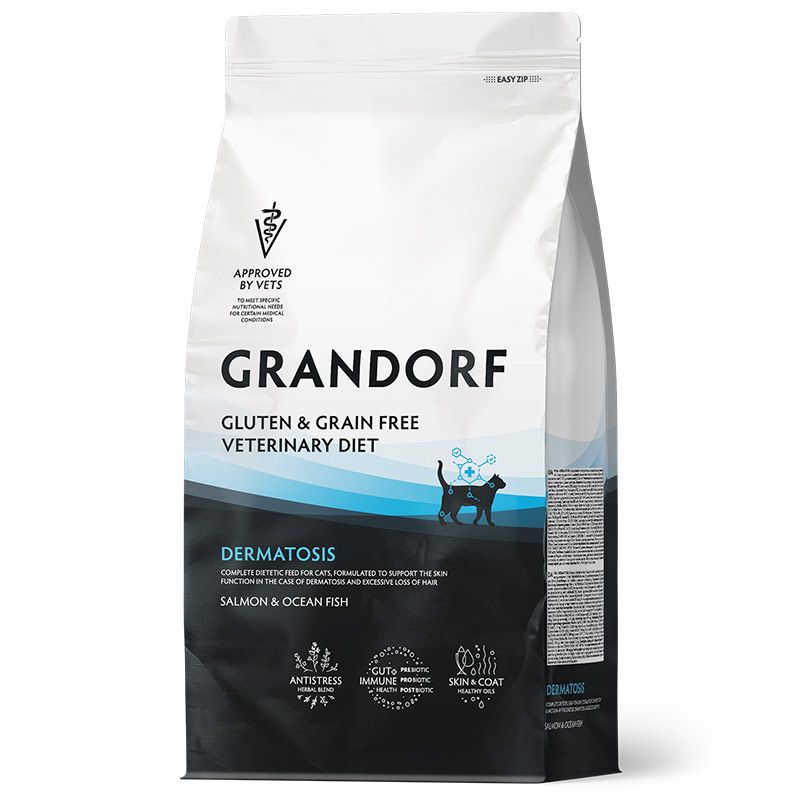 Grandorf Katze VET Dermatosis - Fisch 400g