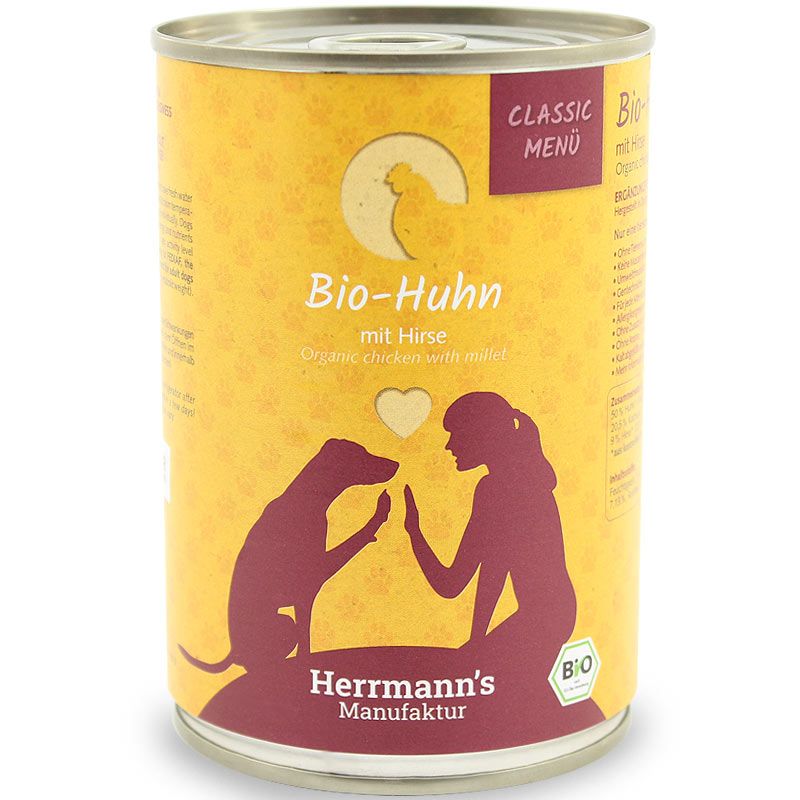 Herrmanns Bio-Huhn mit Hirse 400g