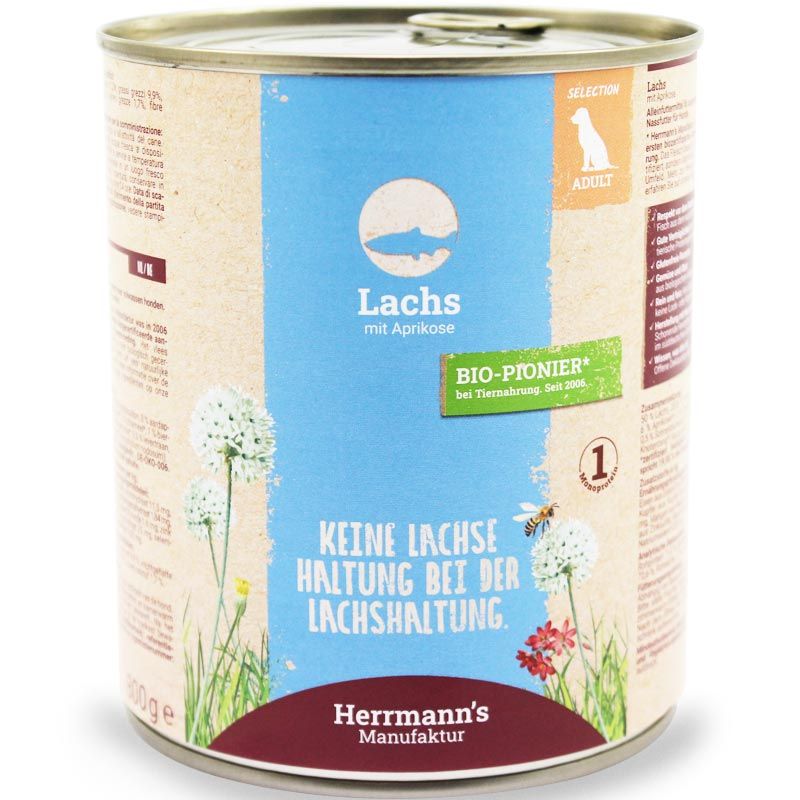 Herrmanns Selection Erwachsen Lachs 800g