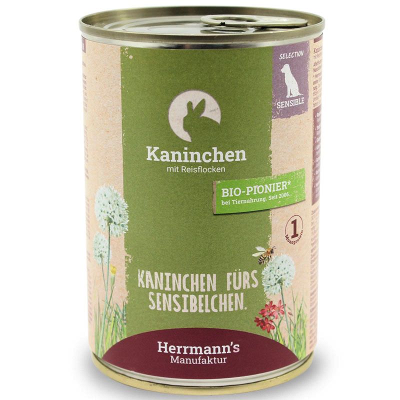 Herrmanns Selection Sensibel Kaninchen 400g