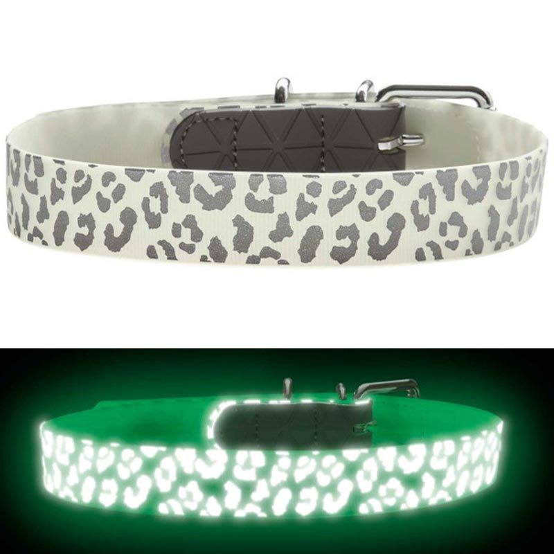 Hunter Halsband Conven. Refl. Glow, 45 cm, Leo