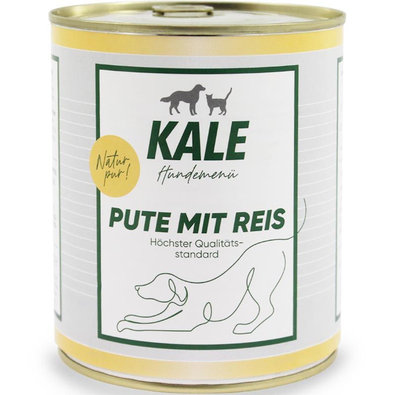 Kale Dose Pute mit Reis 800g