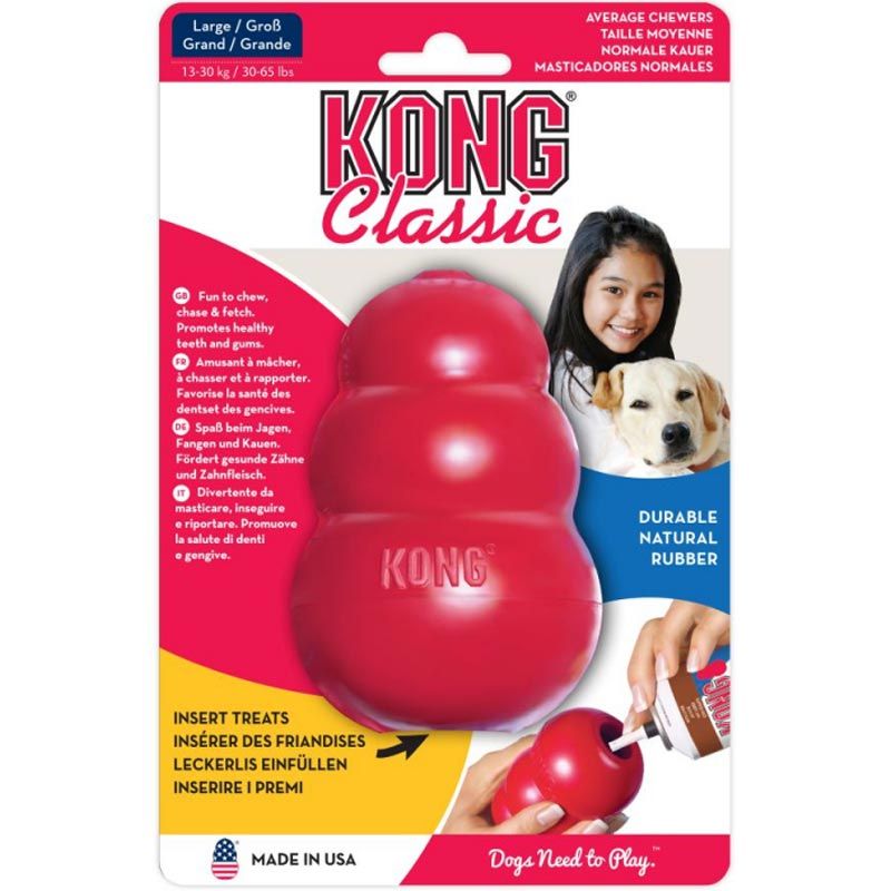 KONG Classic Large 10 cm, rot