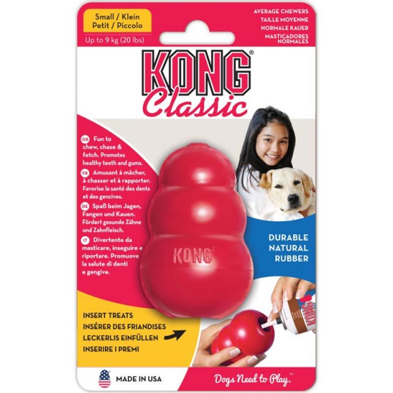 KONG Classic Small 8cm, rot