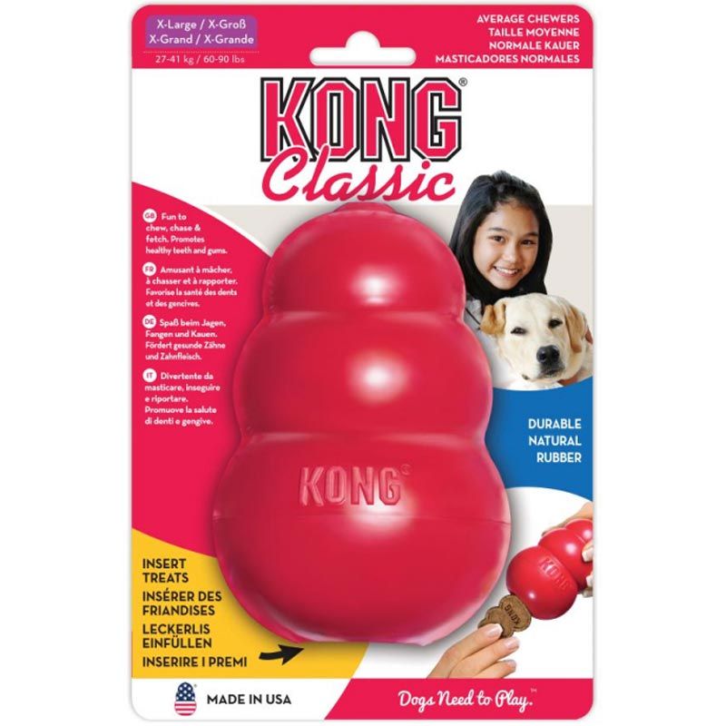 KONG Classic X-LARGE 13cm, rot