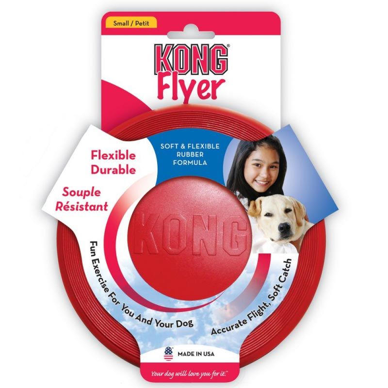 KONG Flyer Small 18cm, rot