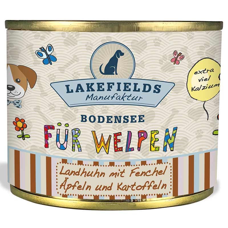 Lakefields Dosenfleisch-Menü Welpen Huhn 200g