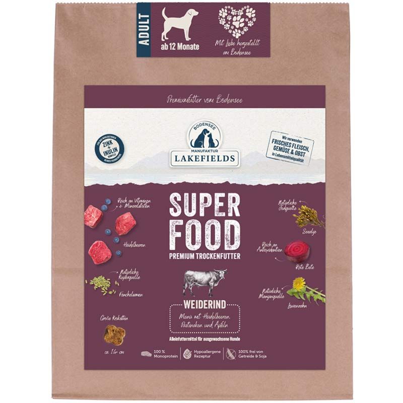 Lakefields SUPERFOOD Premium Rind 1 kg