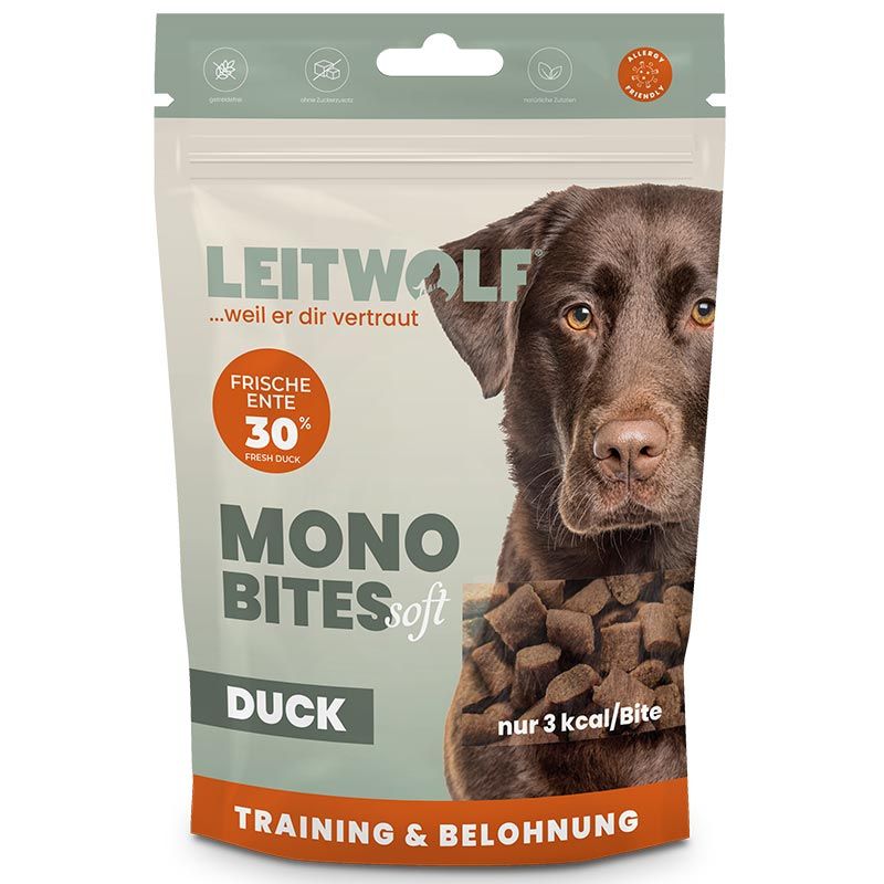 Leitwolf Mono Bites Duck 150g