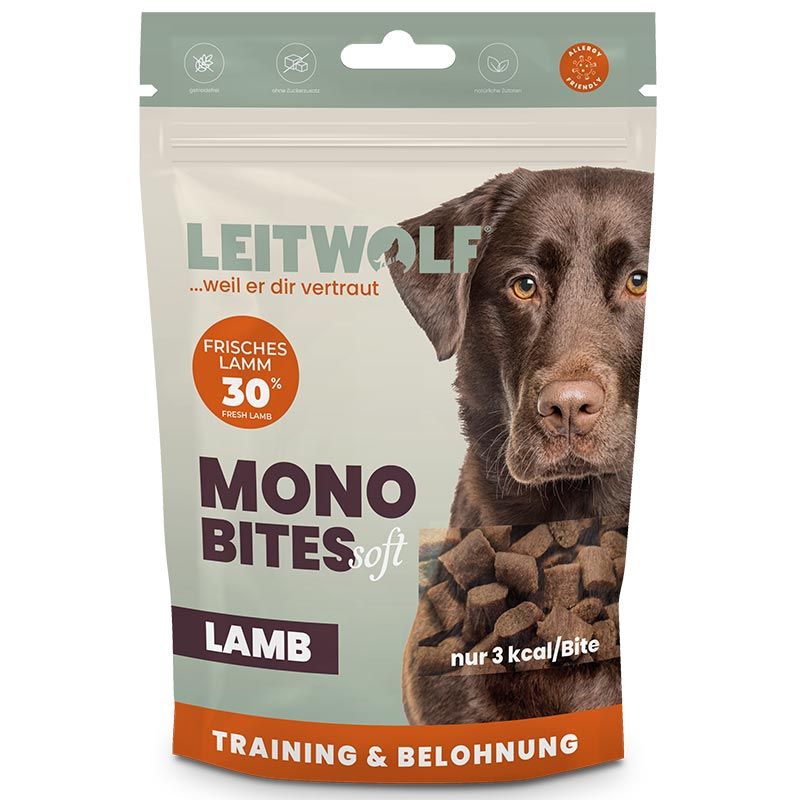 Leitwolf Mono Bites Lamb 150g
