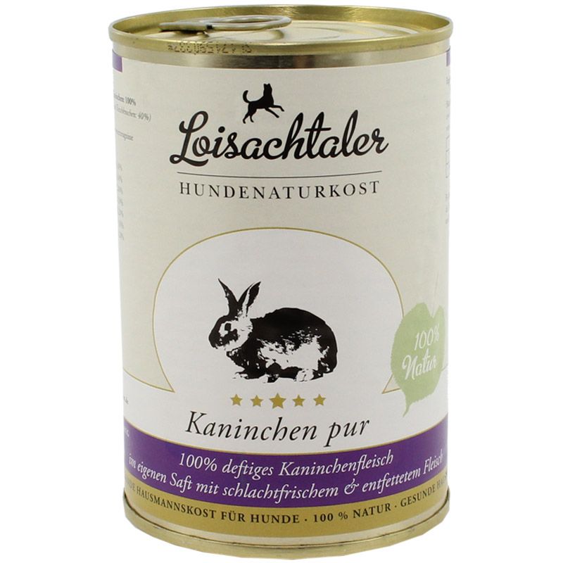 Loisachtaler Kaninchen pur 400g