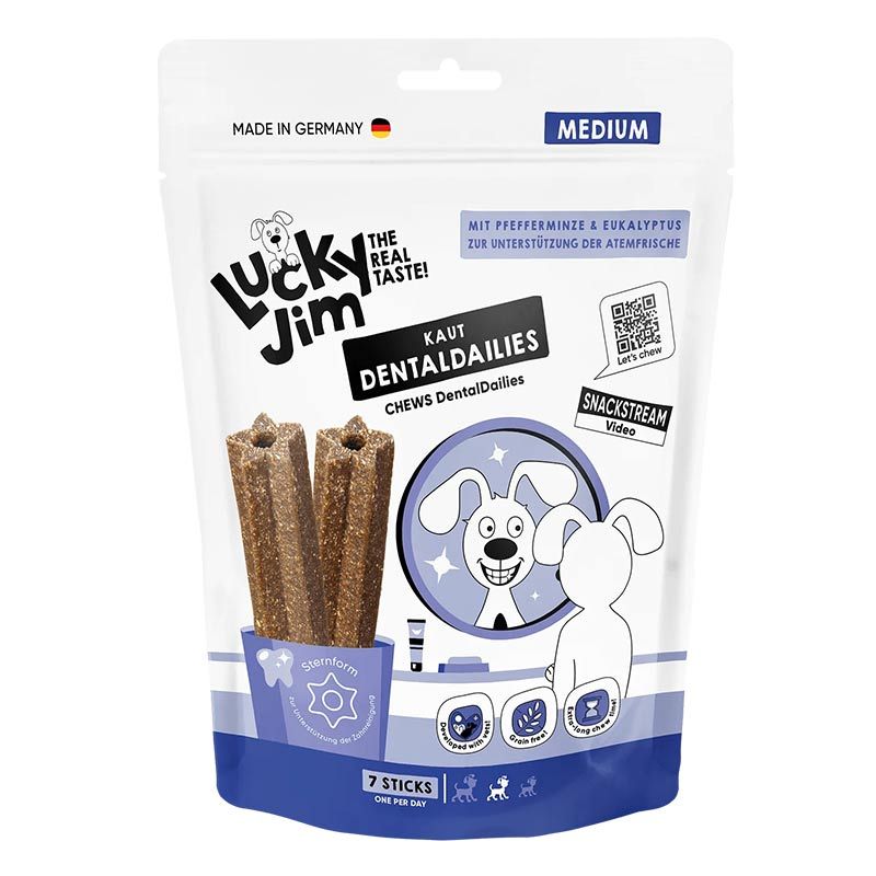 Lucky Jim DentalDailies Medium, 7 Sticks/250g