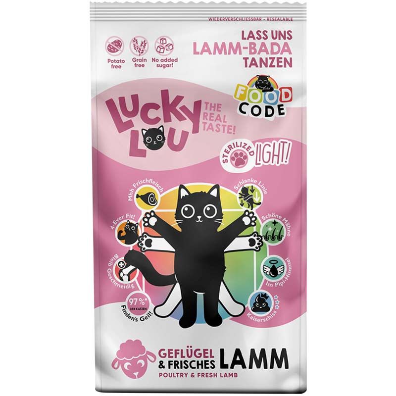 Lucky Lou Food Code Lifestage Light Geflügel + Lamm 340g