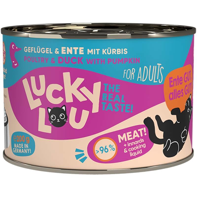 Lucky Lou Lifestage Adult Geflügel + Ente 200g