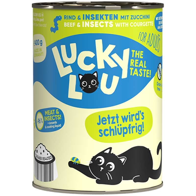 Lucky Lou Lifestage Adult Rind + Insekten 400g
