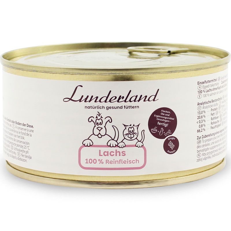 Lunderland Reinfleisch-Dose Lachs 300g