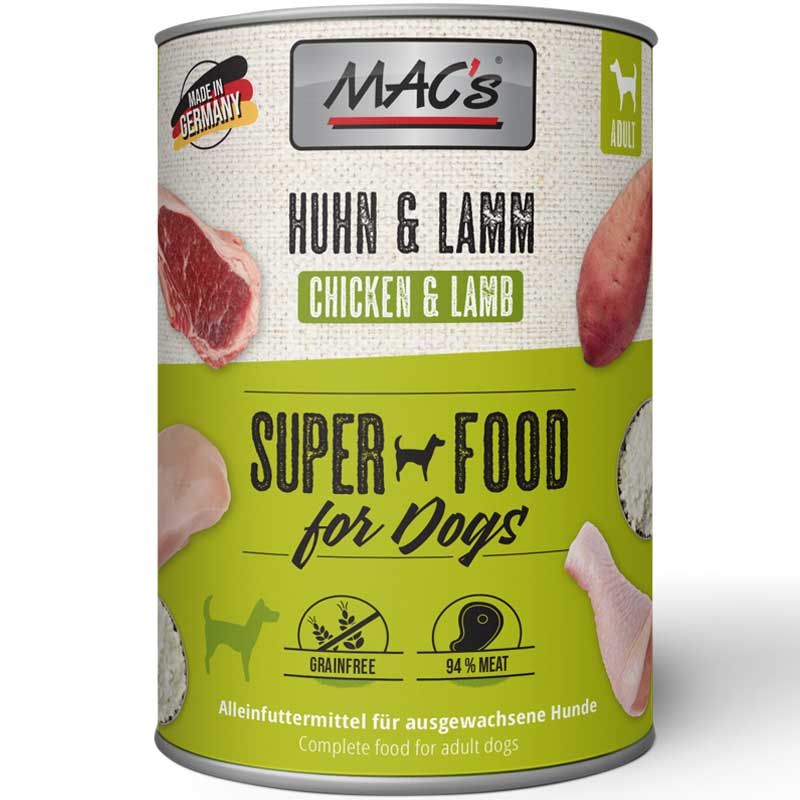Macs Dog Huhn und Lamm 400g