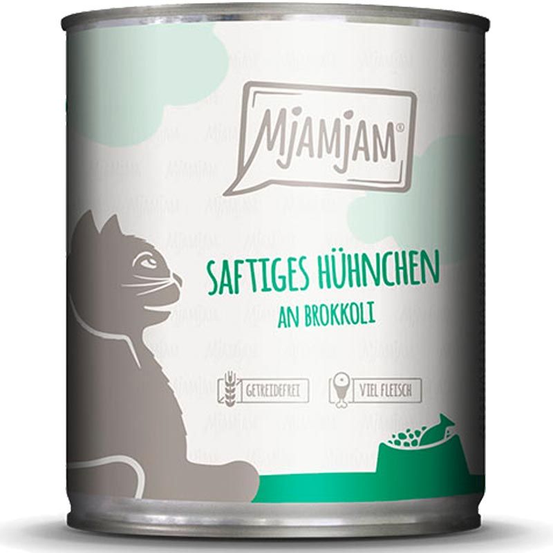 MjAMjAM Dose saftiges Hühnchen an Brokkoli 800g