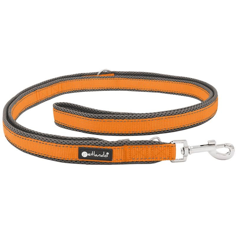 Petlando Outdoor Führleine, S: 15mm/2,3m, orange