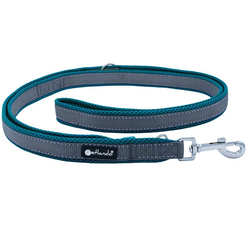 Petlando Outdoor Führleine, S: 15mm/2,3m, petrol