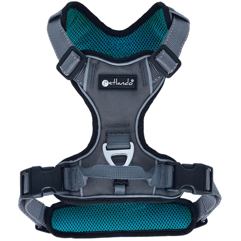 Petlando Outdoor Geschirr, XS: 38-46cm, petrol