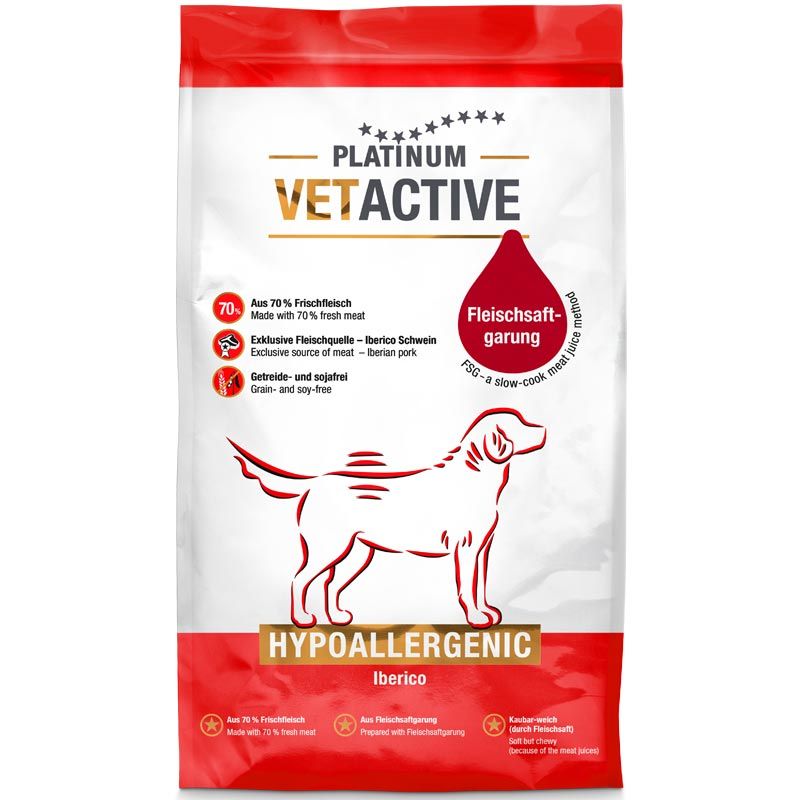 Platinum Vetactive Hypoallergenic Iberico 5 kg